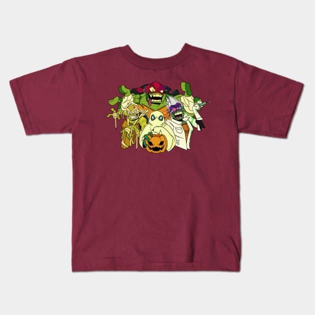 Spooky Season! Kids T-Shirt by anitasafonova